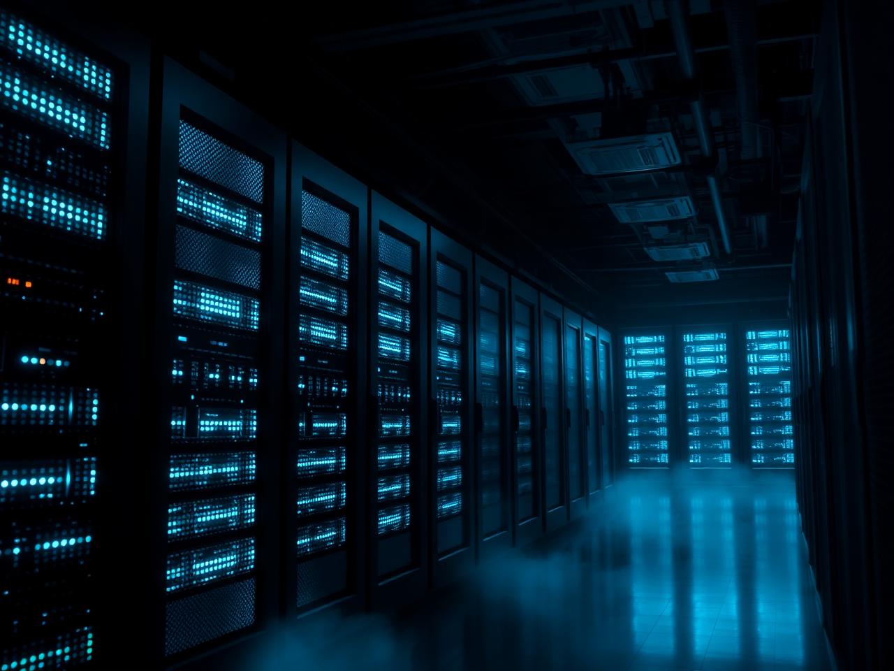 Datacenter mit IT-Infrastruktur